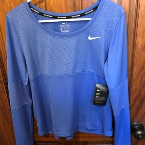 Nike running warmup top